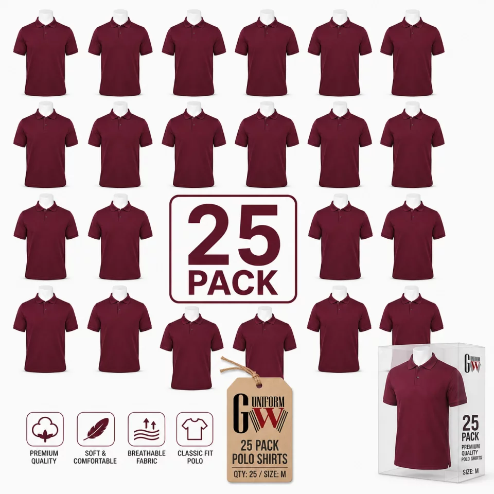 pack of Cotton Polo Short-Sleeve T-Shirt