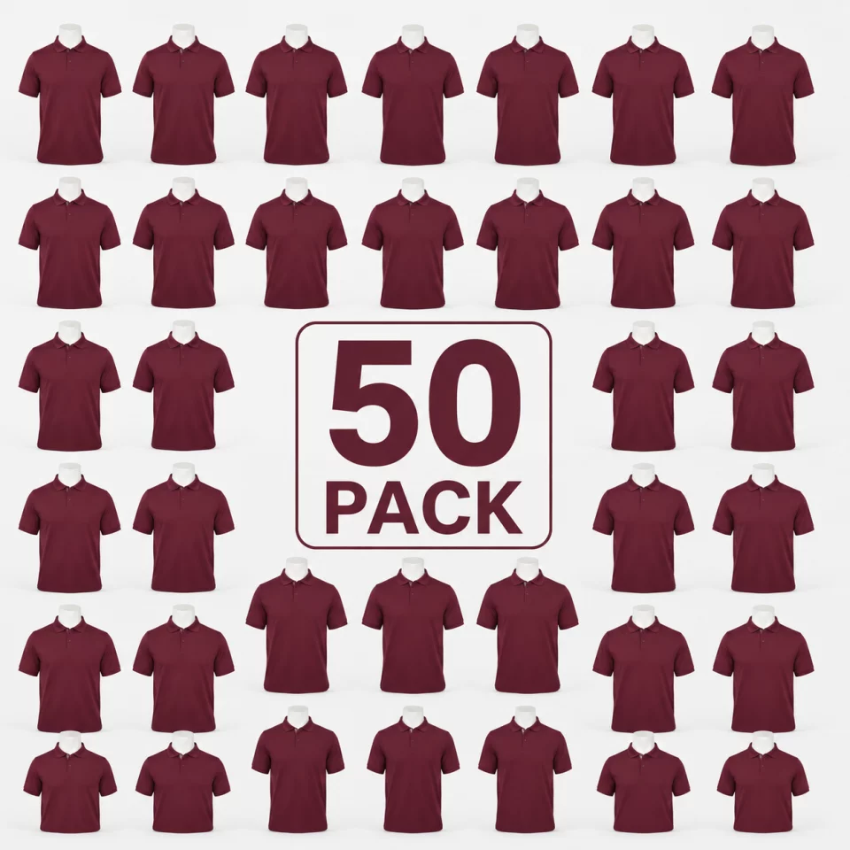 pack of Cotton Polo Short-Sleeve T-Shirt