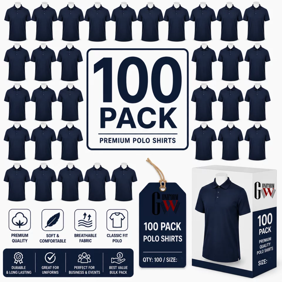 Pack Half-Sleeve Cotton Polo Shirt