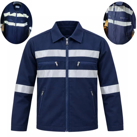 Jacket Gabardin Lined with Thermal Fiber