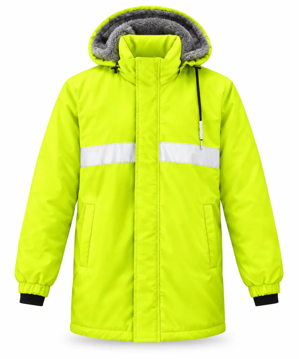 Long Coat Waterproof Lined with fur
