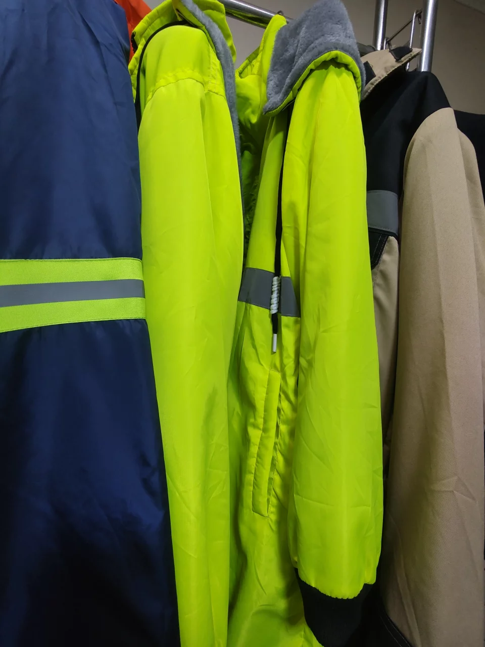 Long Coat Waterproof Lined with fur
